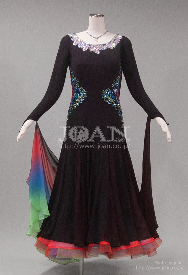 スタンダードドレス No.1087 [LL] - 社交ダンスのドレス・衣装レンタル 