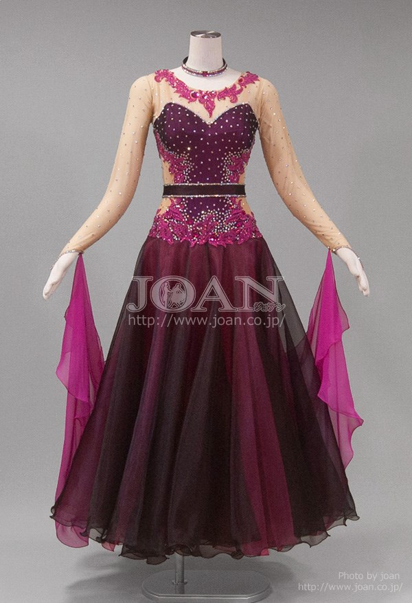スタンダードドレス No.1089 [ML] - 社交ダンスのドレス・衣装レンタル 